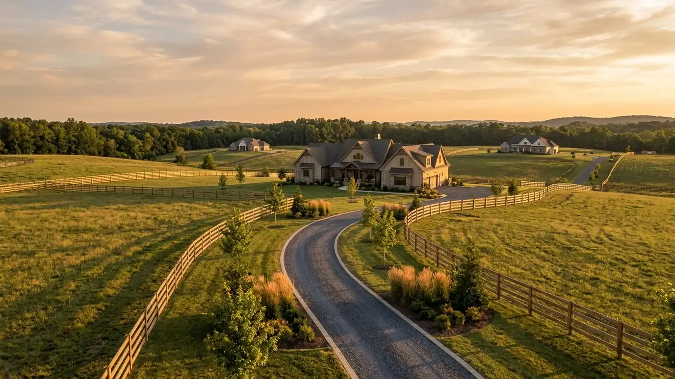 Homes and neighborhoods in Thompsons Station, Tennessee