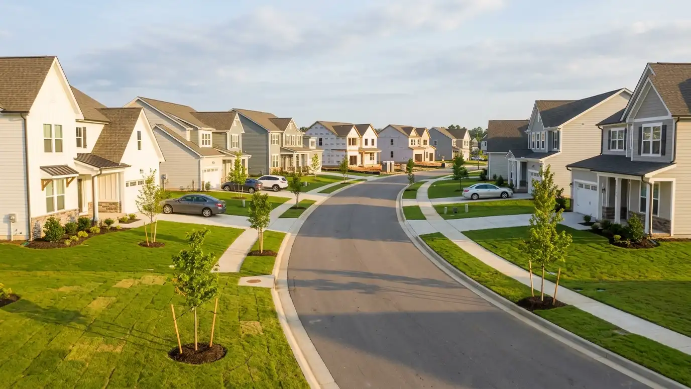 Landscaping services in White House, TN A neighborhood in White House, Tennessee