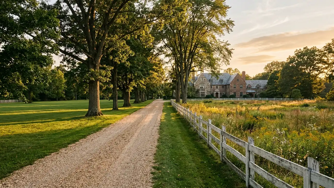 Landscaping for Large Lots and Acreage explained for Nashville and Middle Tennessee