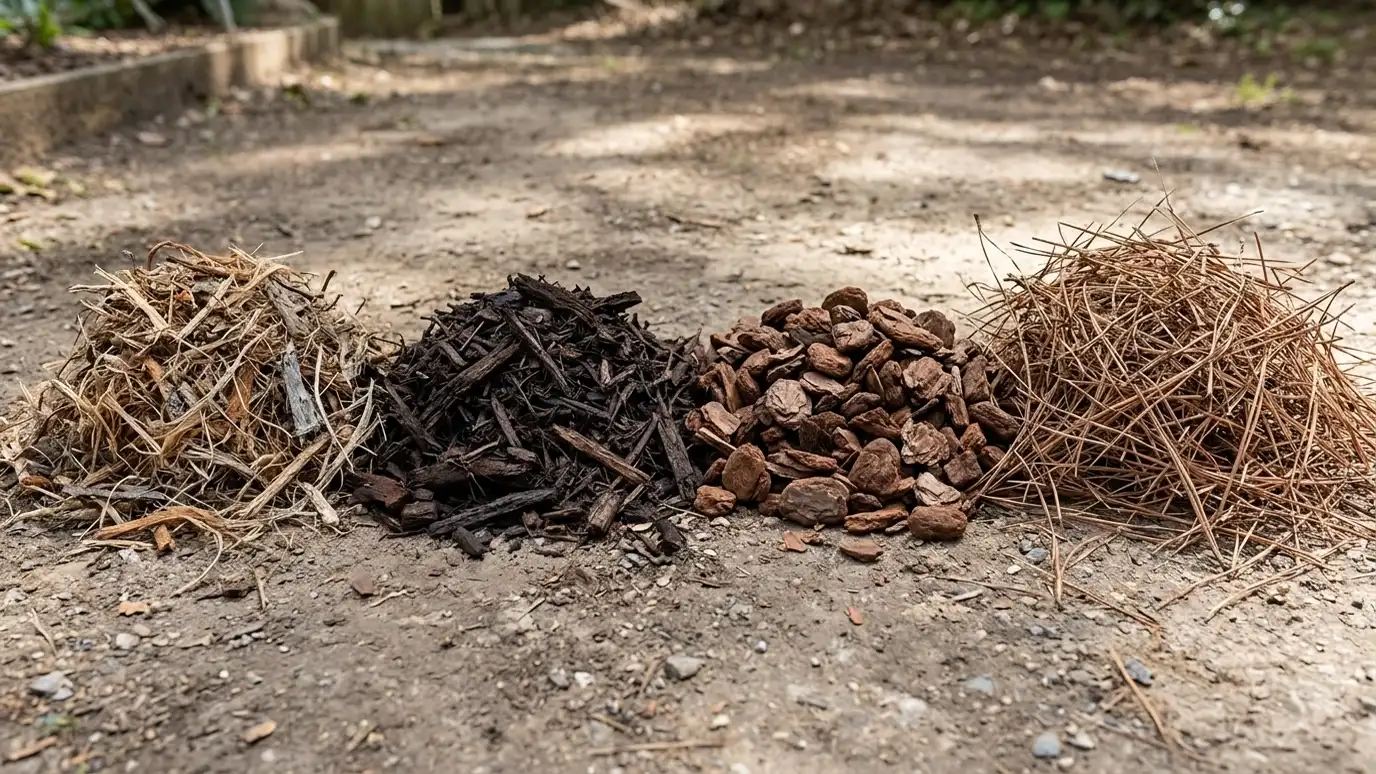 Mulch Types and How to Choose explained for Nashville and Middle Tennessee