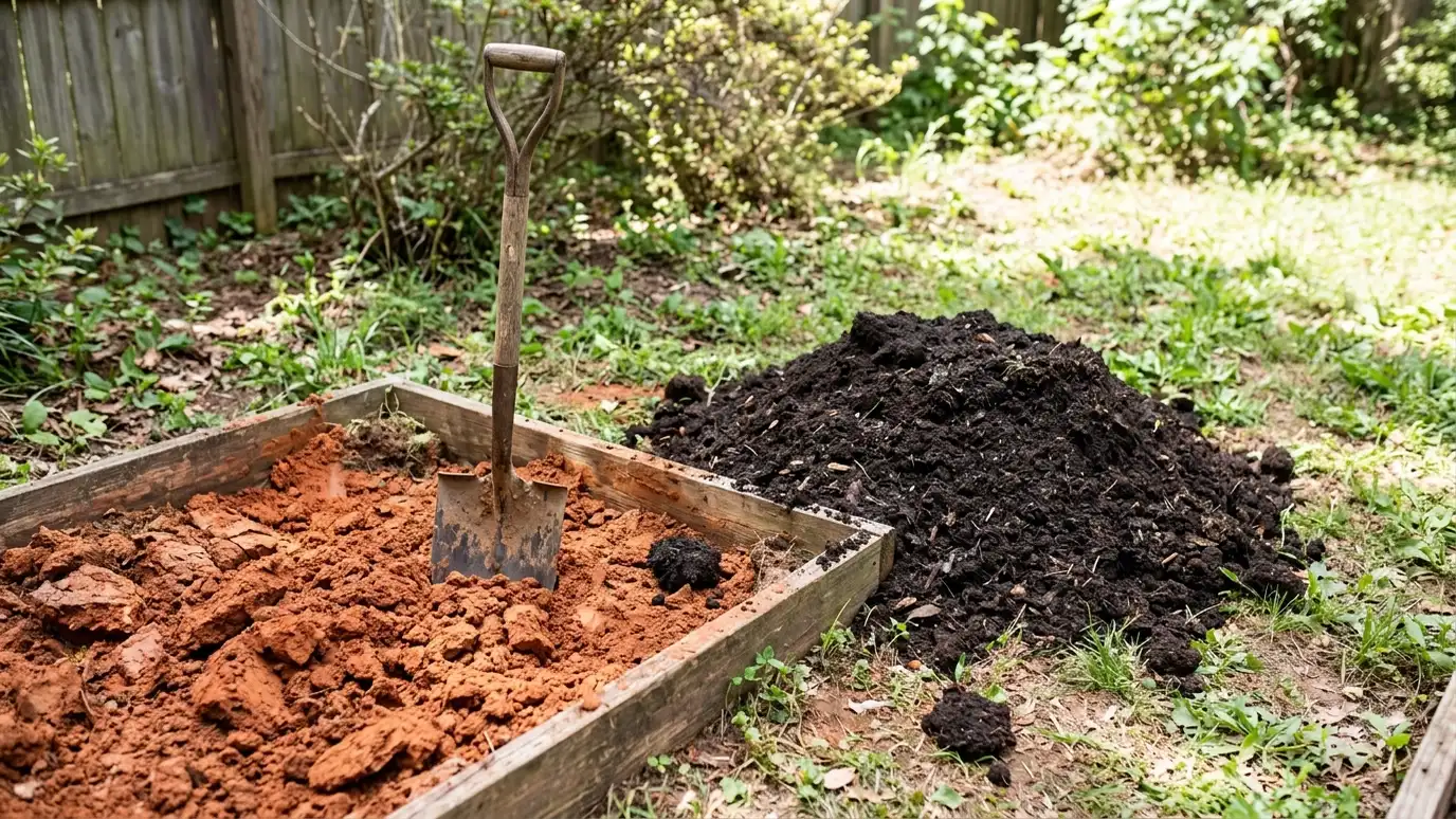 Landscaping in Red Clay and Poor Soil explained for Nashville and Middle Tennessee