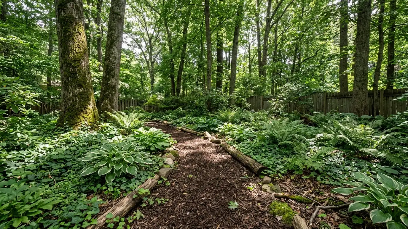 Landscaping for Shaded and Wooded Lots explained for Nashville and Middle Tennessee