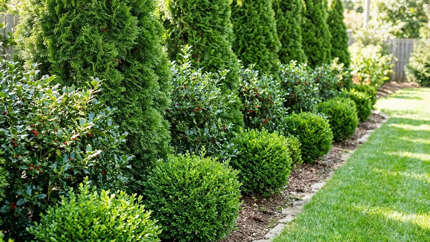 Shrubs and Hedges for Privacy and Structure | Music City Landscaper Shrubs and Hedges for Privacy and Structure in Nashville and Middle Tennessee