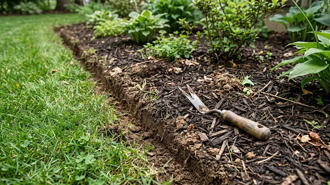Bed Edging and Weed Control | Music City Landscaper Bed Edging and Weed Control in Nashville and Middle Tennessee