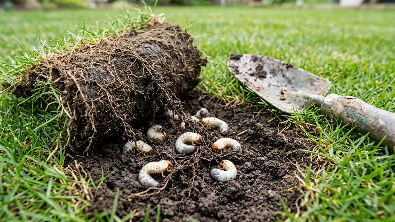 Grub and Insect Control | Music City Landscaper Grub and Insect Control in Nashville and Middle Tennessee
