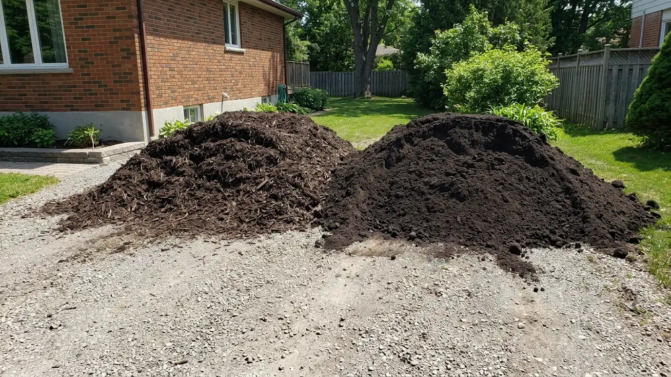 Mulch, Topsoil and Stone Delivery | Music City Landscaper Mulch, Topsoil and Stone Delivery in Nashville and Middle Tennessee