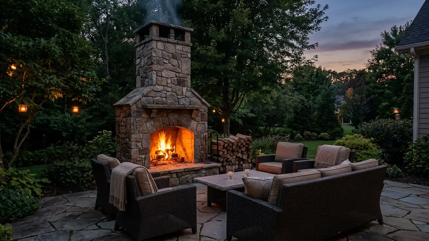 Outdoor Fireplaces in Nashville and Middle Tennessee