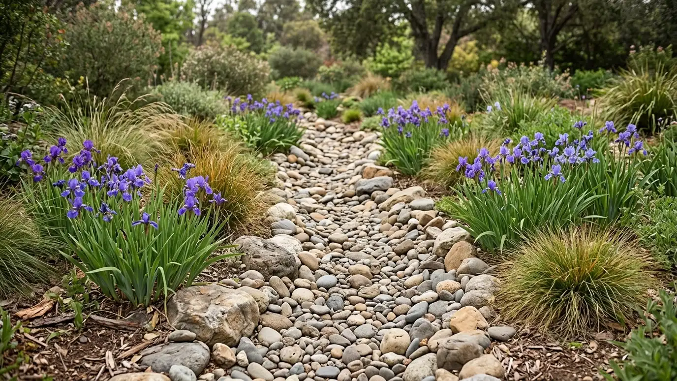 Rain Gardens and Dry Creek Beds | Music City Landscaper Rain Gardens and Dry Creek Beds in Nashville and Middle Tennessee